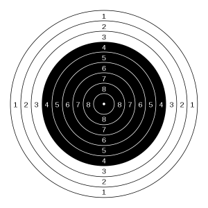 air gun target